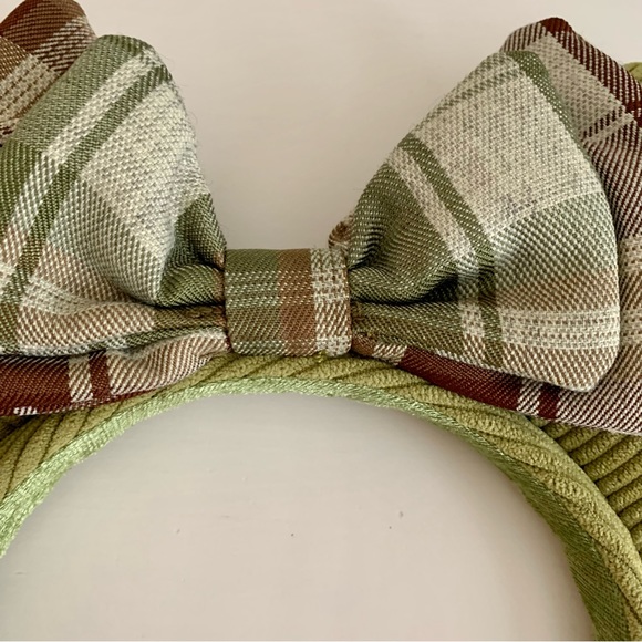 Disney Minnie Mouse Pear Plaid Ears - Picture 4 of 4